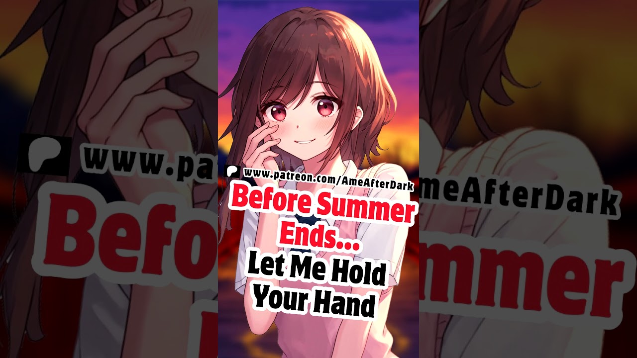 Sunset Bridge 💞 Anime ASMR Roleplay | From Classmates to Lovers [F4M] [Soft Spoken]