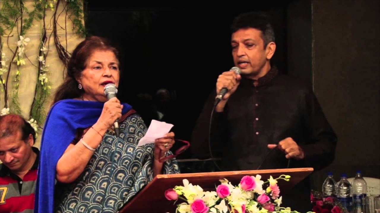 Hum tumhare ho chuke hain Sudha Malhotra ji with Riki Rana