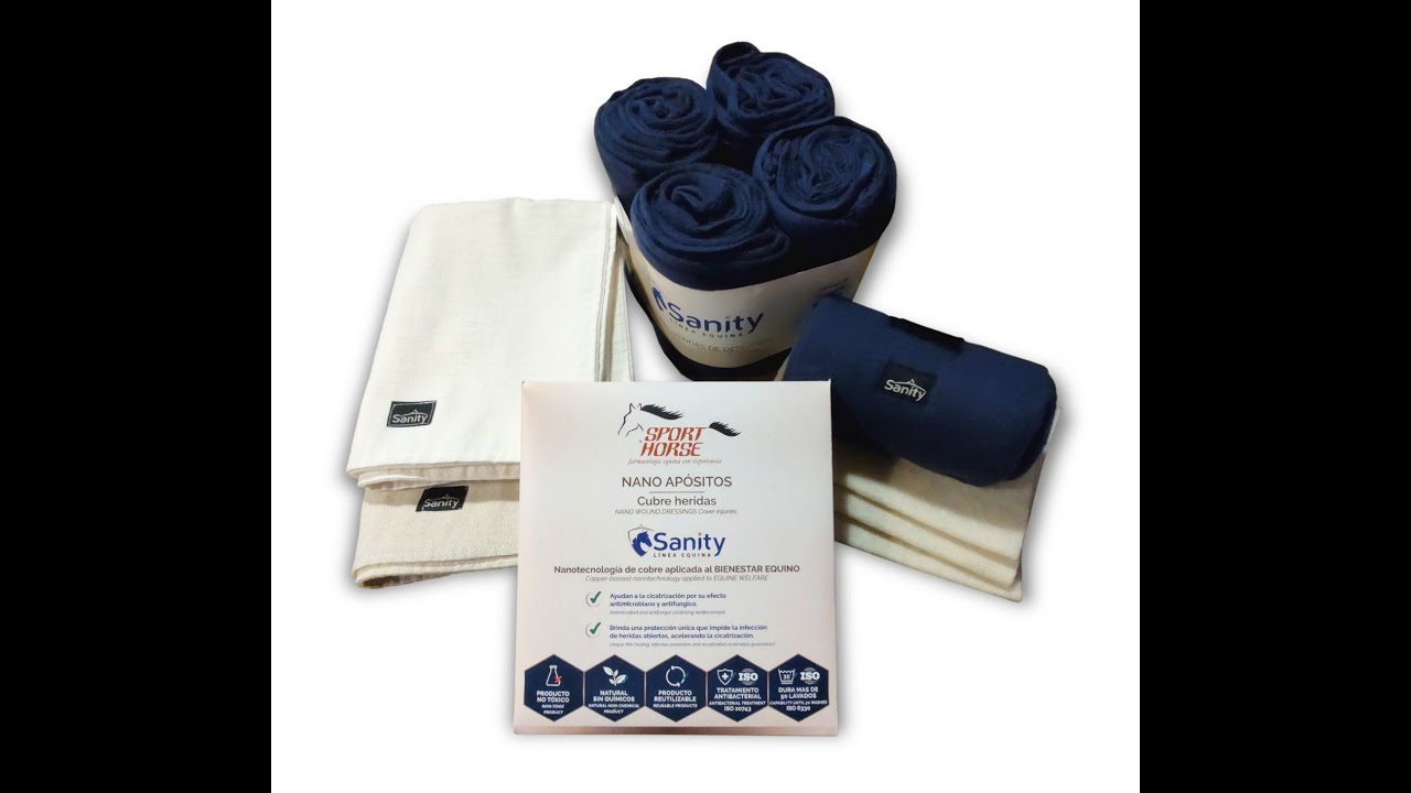 NANOTECNOLOGIA DE COBRE APLICADA, nuevas herramientas para en manejo de heridas. SPORT HORSE -SANITY