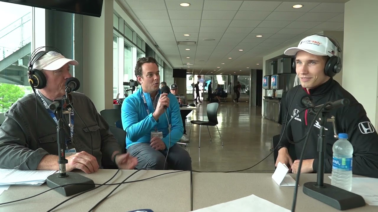 Tom Griswold Interviews Christian Lundgaard (2022 Indy 500)