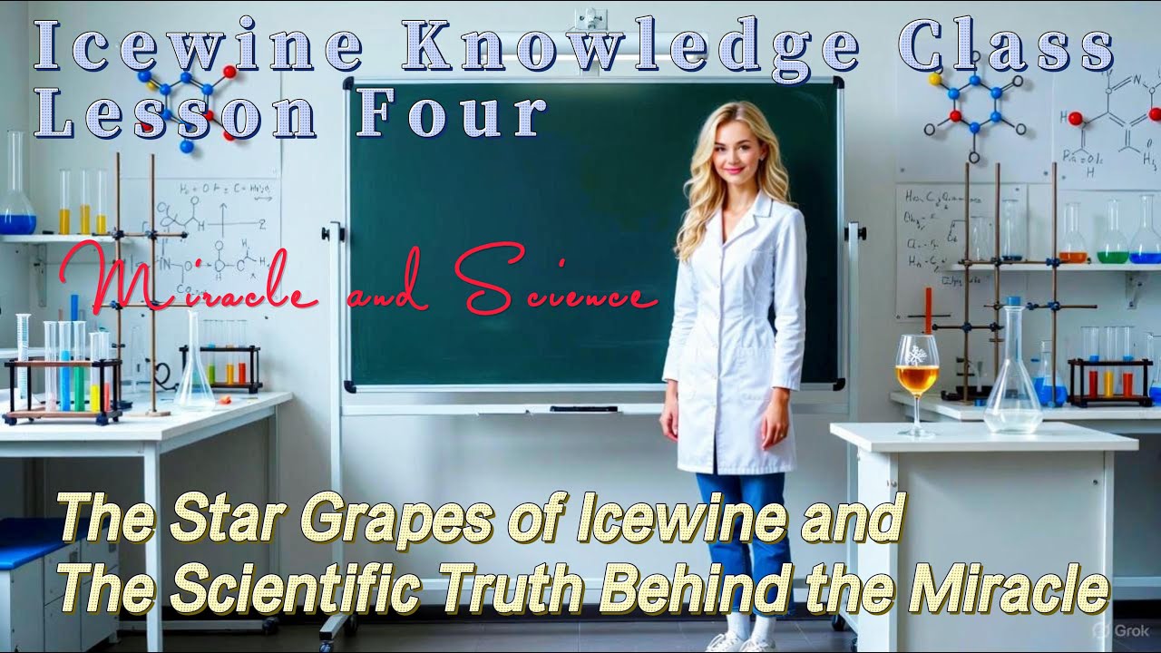 Icewine Knowledge Class 4: Star Grapes of Icewine and the Scientific Truth behind the Miracle.