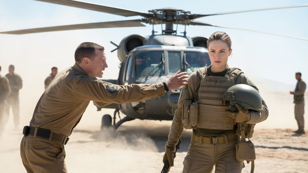 Sergeant Blocked Her from the Helicopter — Until the Pilot Yelled "That's Black Talon Actual"