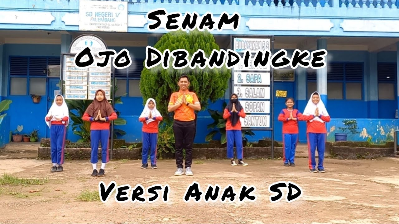 Senam Ojo Di Bandingke | Versi Anak SD