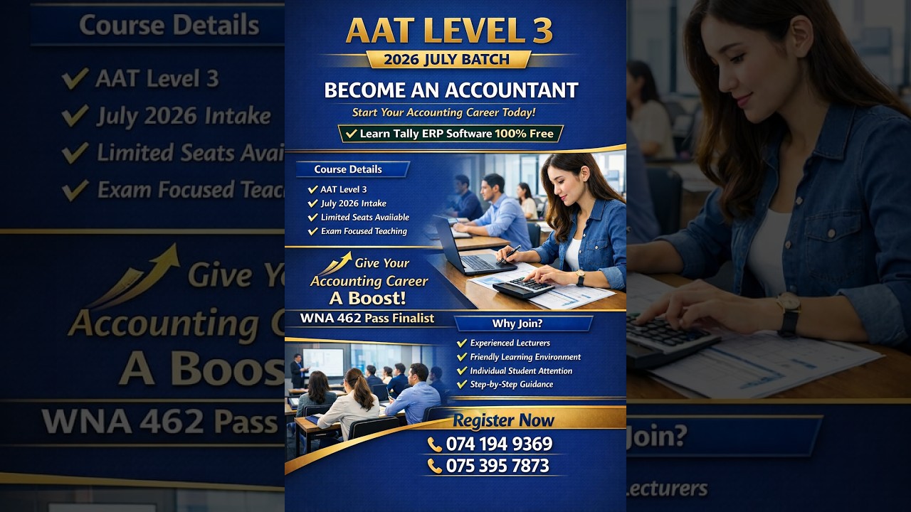 AAT LEVEL 3 CLASS IMPORTANT SESSION