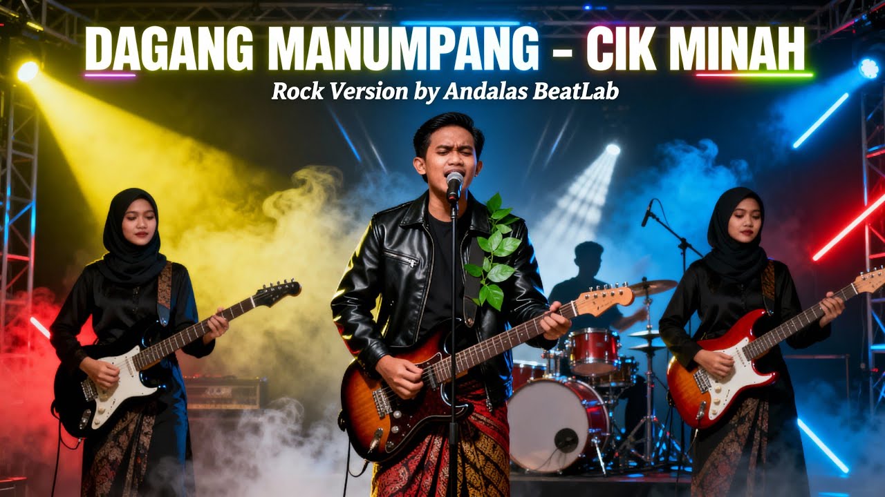 Dagang Manumpang - Lagu Melayu Versi Rock Cover by Andalas BeatLab