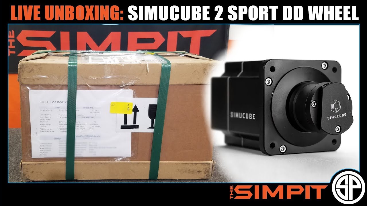 Live Unboxing - SimuCube 2 Pro Wheelbase