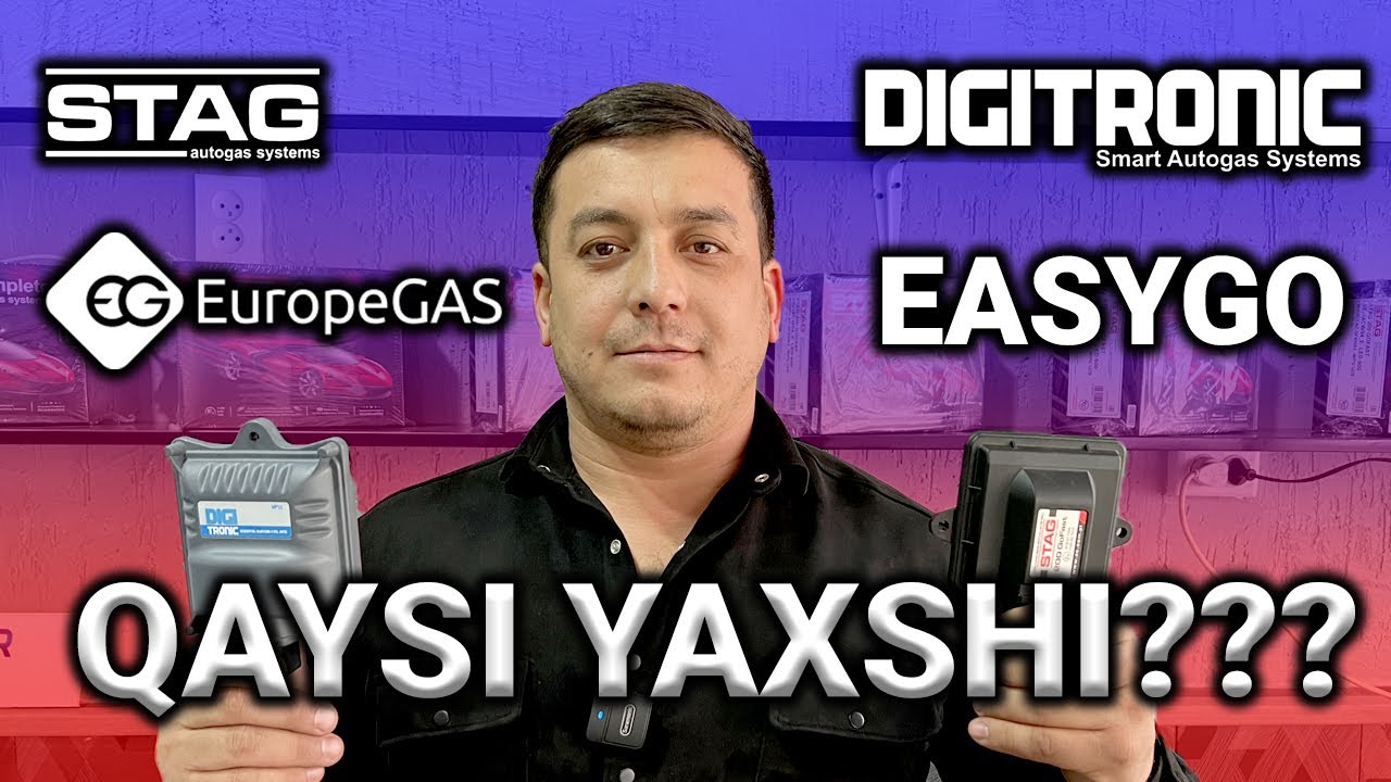 EASY GO, EUROPA GAS va STAG? Qaysi yaxshi?! Original va soxtasini farqlash