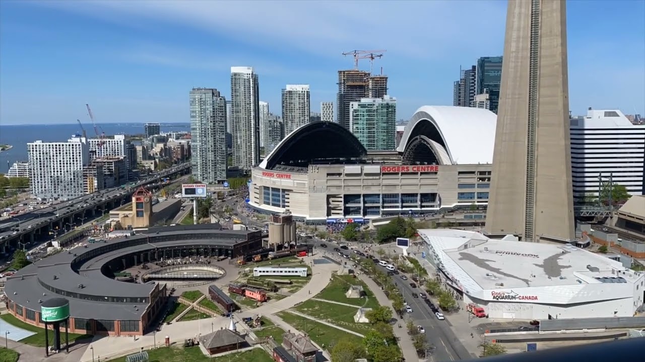 Rogers Center (Sky Dome) Stadium Roof opening