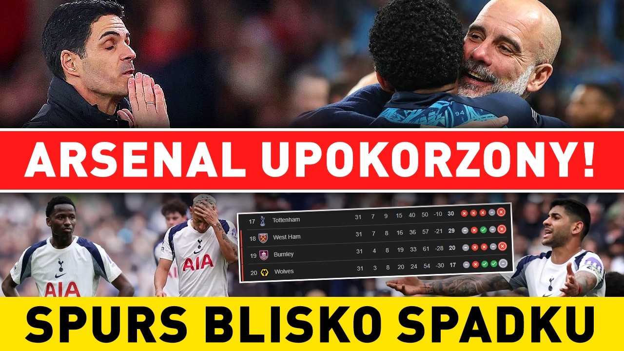 PŁACZ ADAMA? CITY WRACA DO GRY?! TOTTENHAM SPADA? REAL RZĄDZI W MADRYCIE! PRZEKRĘCONE UNITED?!