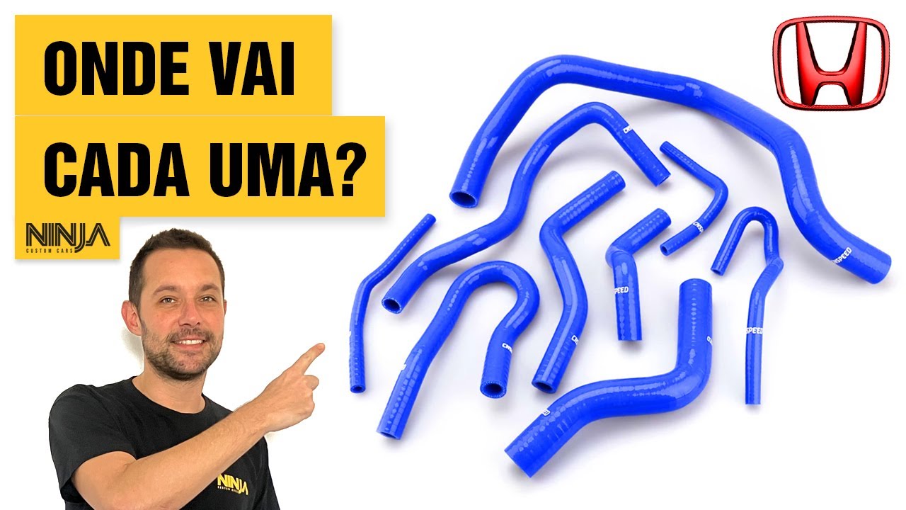 Mangueiras Honda Civic 92-00. Saiba ONDE VAI cada uma!
