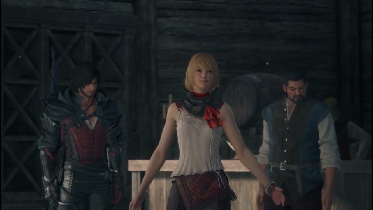 Mid Cids Daughter First Cutscene [4K] - Final Fantasy XVI