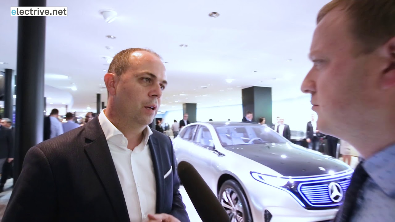Jochen Hermann über Mercedes EQ – Interview IAA 2017