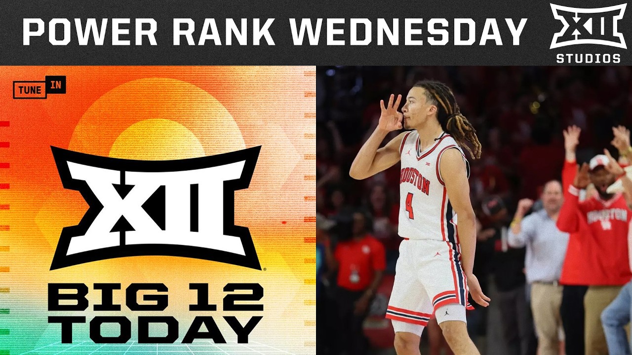Big 12 Today's Power Ranking Top 5 Big 12 Men's Basketball Teams (Feb. 11, 2026)