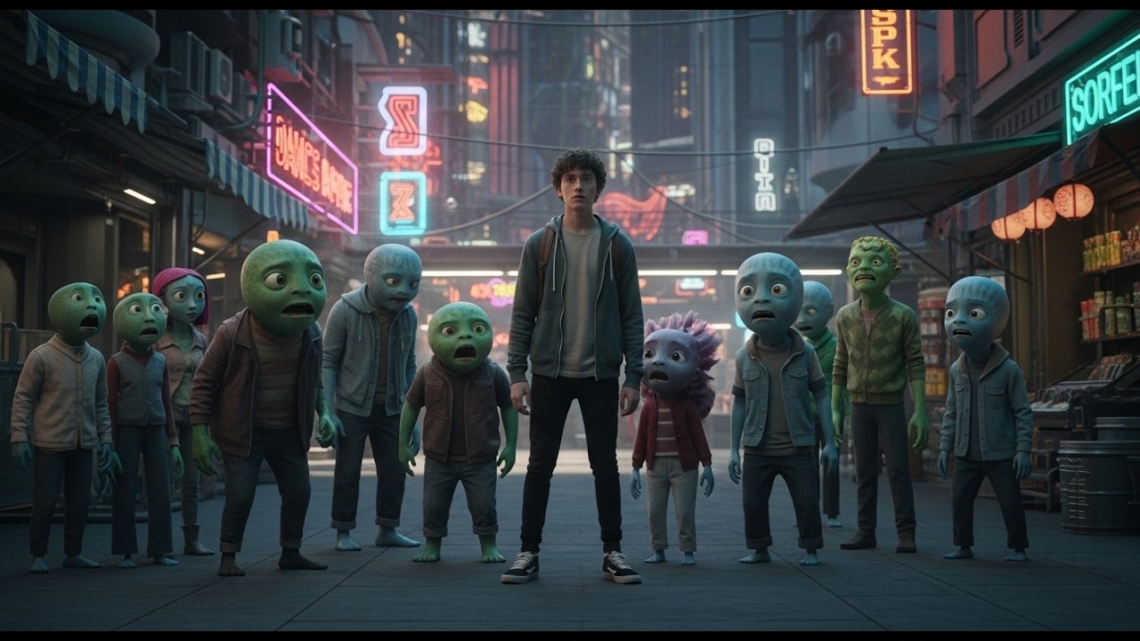 Aliens Meet an Australian Exchange Student — and Instantly Regret It| Sci-Fi Legends