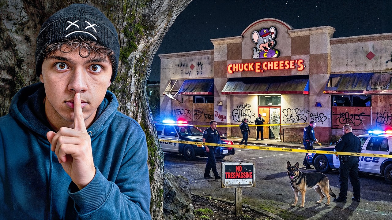 I Explored An Abandoned Chuck E Cheese