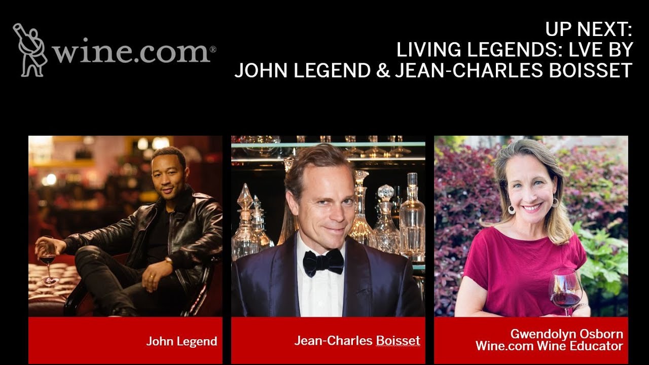 Wine.com Presents LVE Wines by John Legend and Jean-Charles Boisset Virtual Wine Tasting at Home