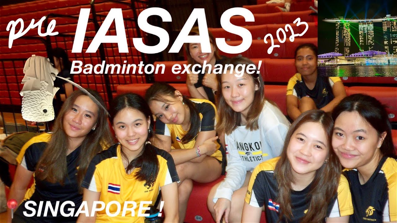 PRE IASAS EXCHANGE 2023 | @ Singapore American School !