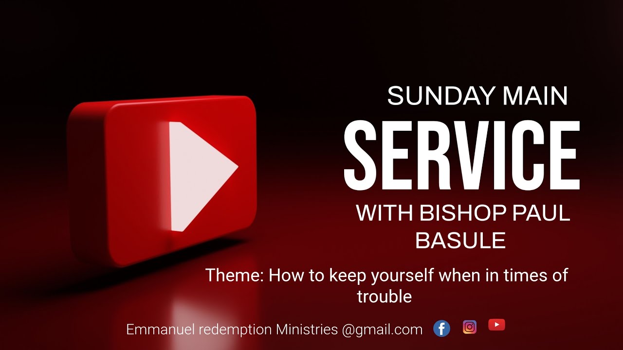 HOW TO KEEP YOURSELF WHEN IN TIMES OF TROUBLE | PART 1 | WITH BISHOP PAUL BASULE 