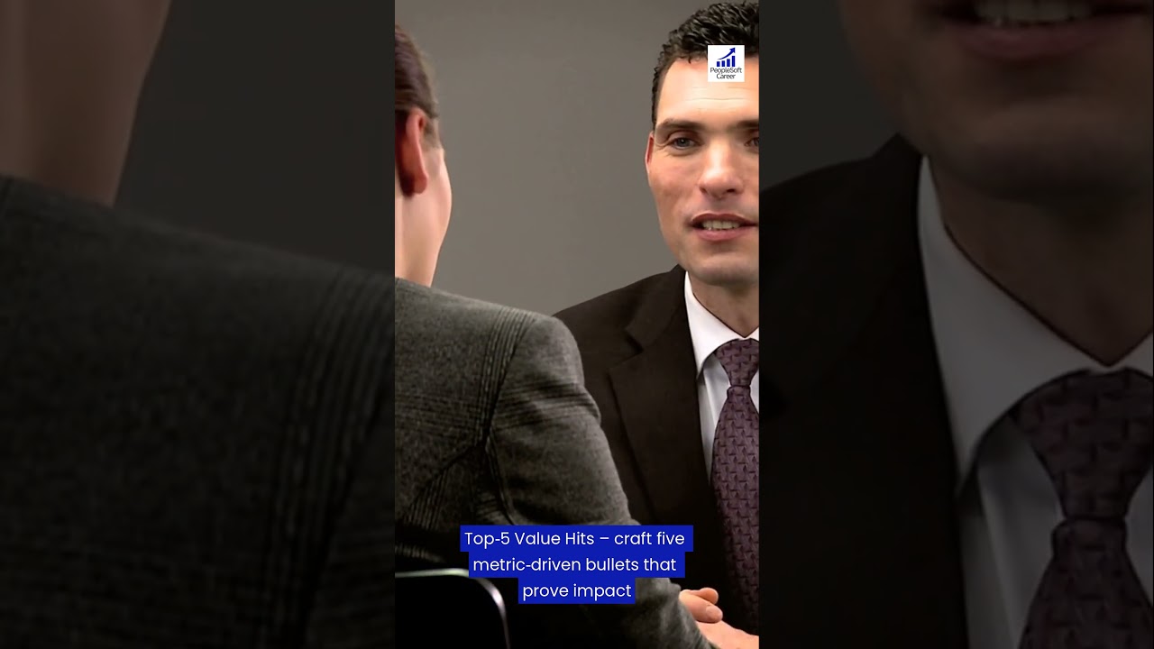 5 Easy Steps To Win Any PeopleSoft Interview!