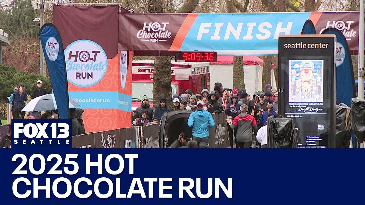 2025 Hot Chocolate Run takes over Seattle streets