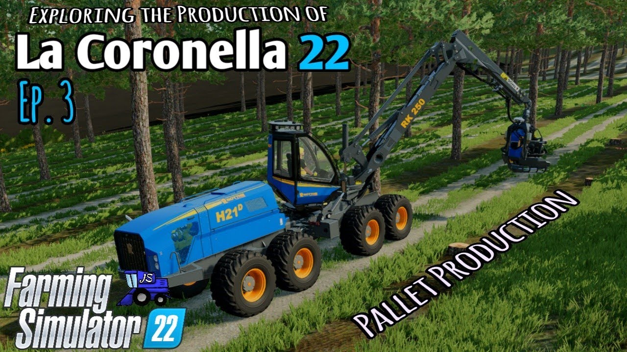 La Coronella 22 Pro | Pallet Production | Exploring the productions | Ep.3 |  Xbox series S