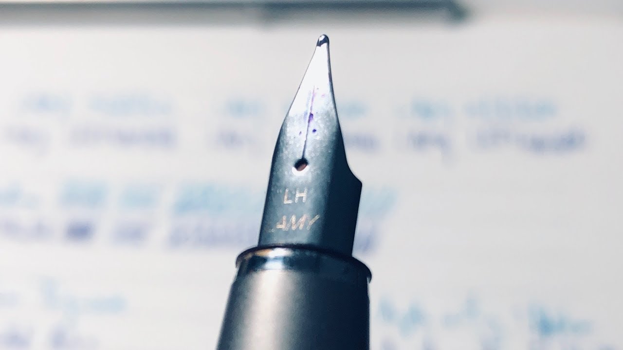 Lamy Lefthanded Nib: Fountain Pen Fix For Lefties?