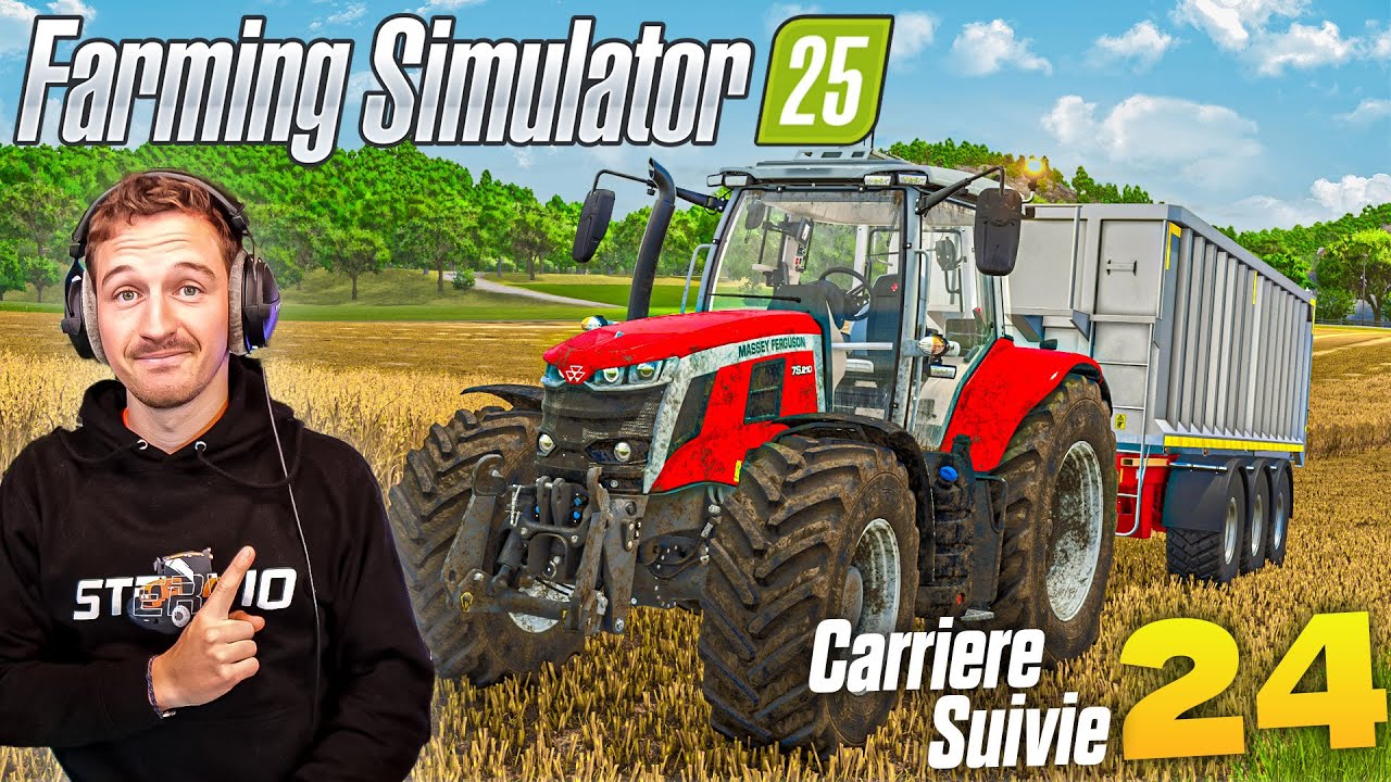 NOUVELLE BENNE 3 ESSIEUX | FARMING SIMULATOR 25 ! Carri&egrave;re Suivie #24