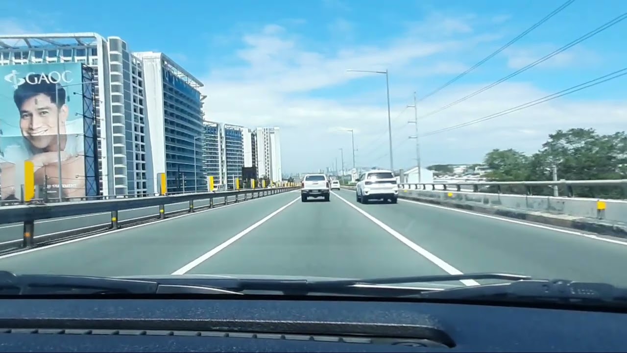 Driving Through Skyway