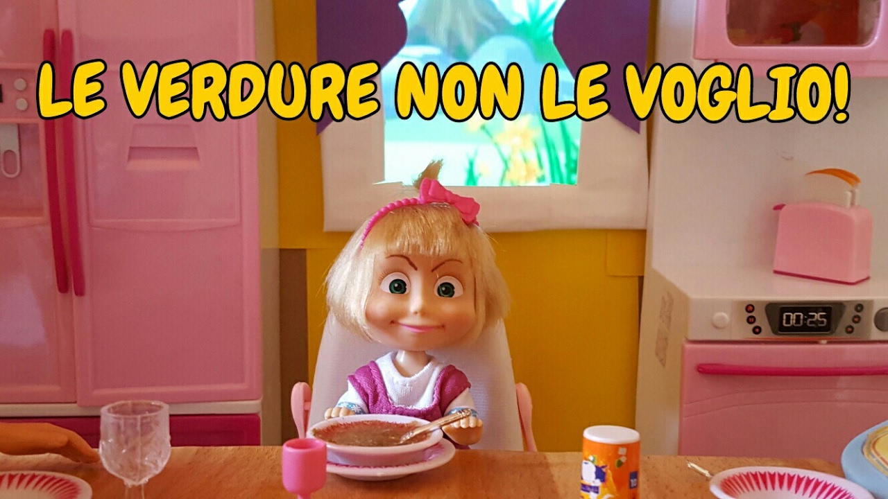 LE AVVENTURE DI MASHA (EP.3)-LE VERDURE NON LE VOGLIO!
