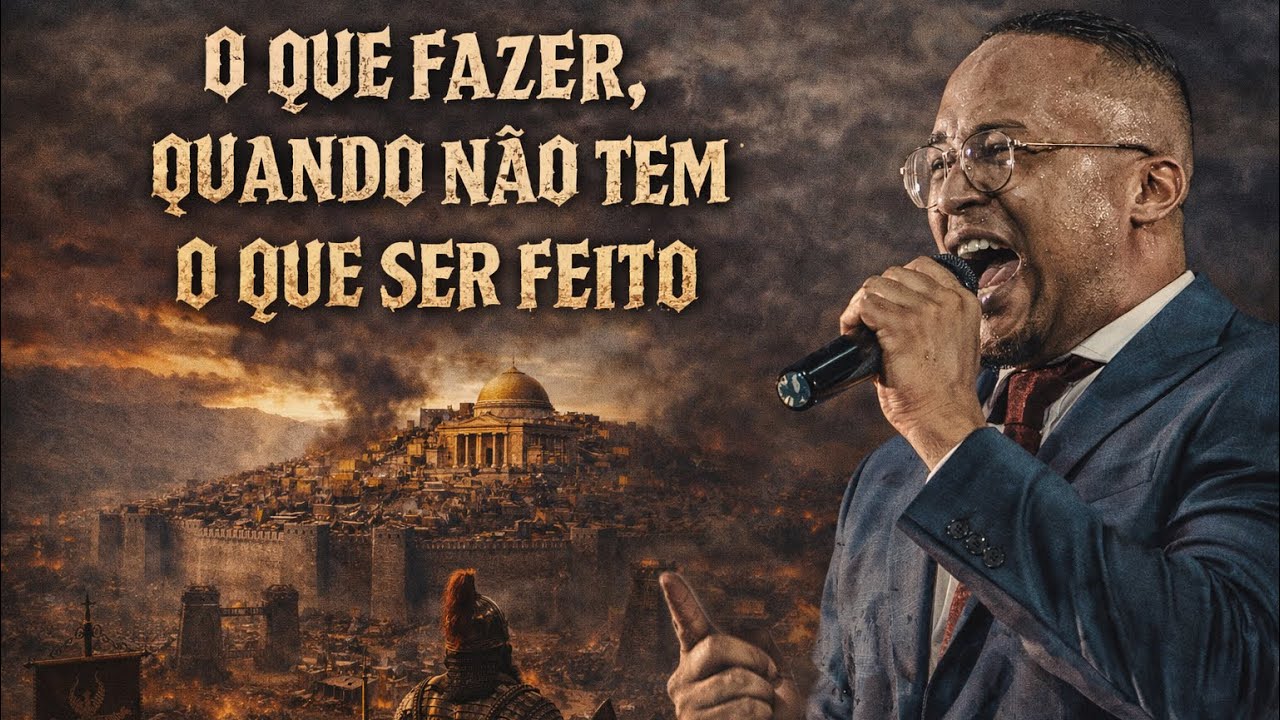 O que fazer, quando não tem o que ser feito? Pr José Antônio 