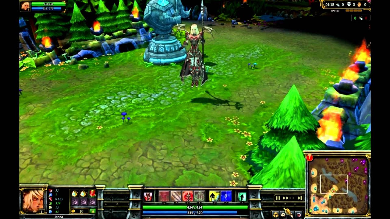League of Legends-Harbinger Janna (Custom skin) [HQ]