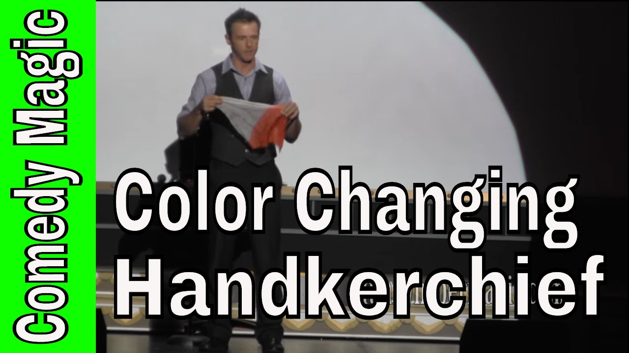 Color Changing Handkerchief Magic Trick with Christopher James