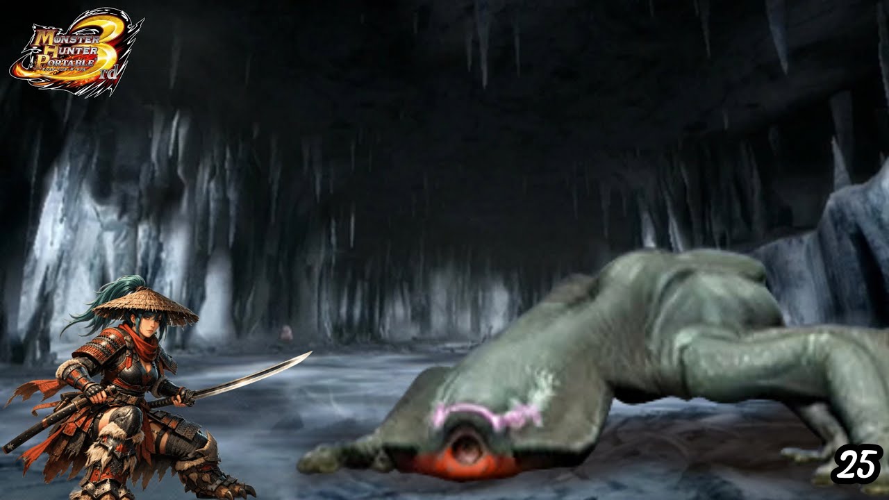 hunting very disgusting monsters | Gameplay Monster Hunter Portable 3rd #25