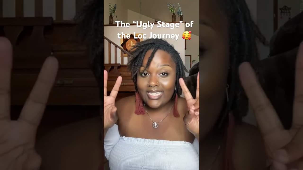 The &ldquo;Ugly Stage&rdquo; of the Loc Journey #beyou #locs #locjourney #locstyles #uglystage #confidence