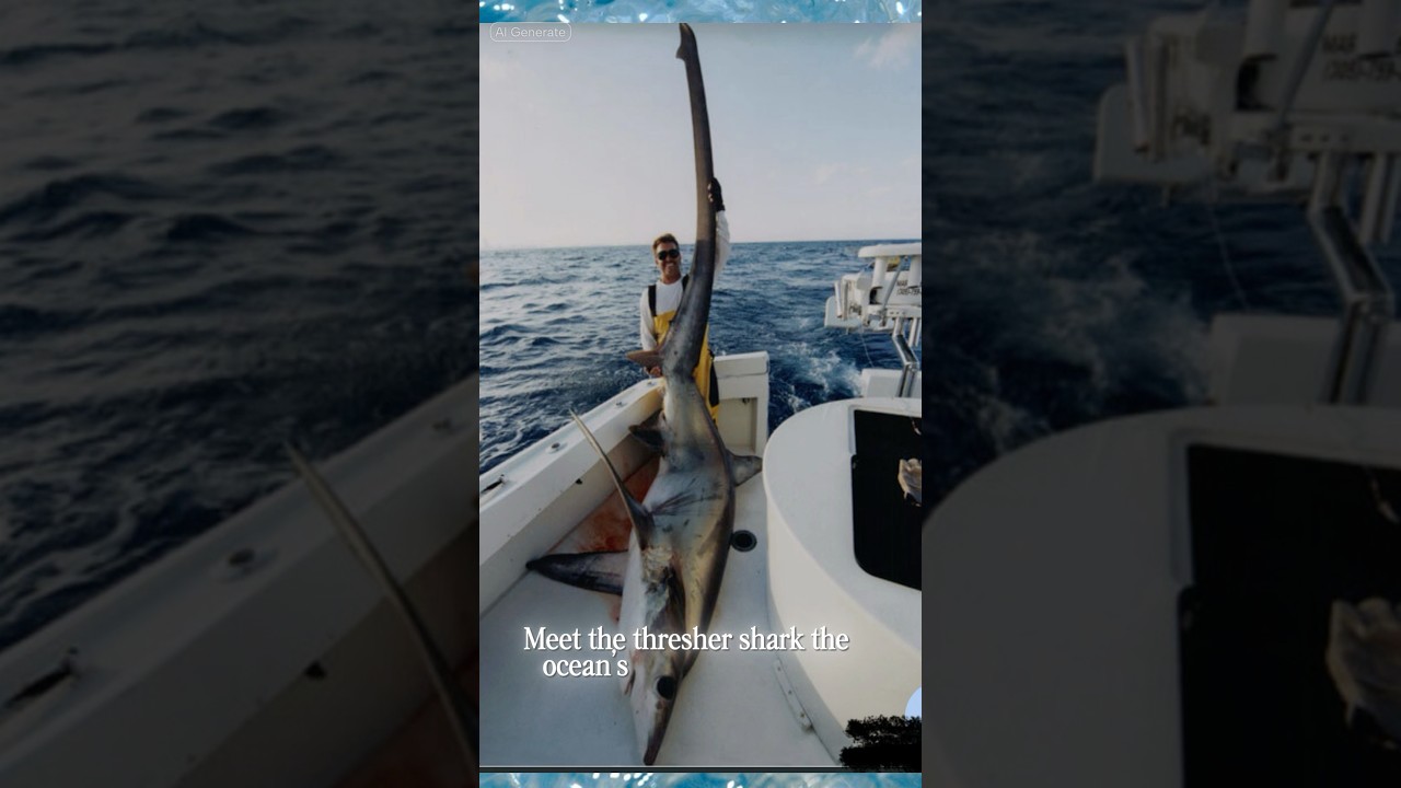 You Won&rsquo;t Believe How This Thresher Shark Hunts with Its Tail!