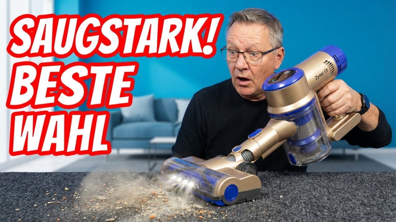 Akkustaubsauger: Warum der Zynet S9 die BESTE Wahl ist
