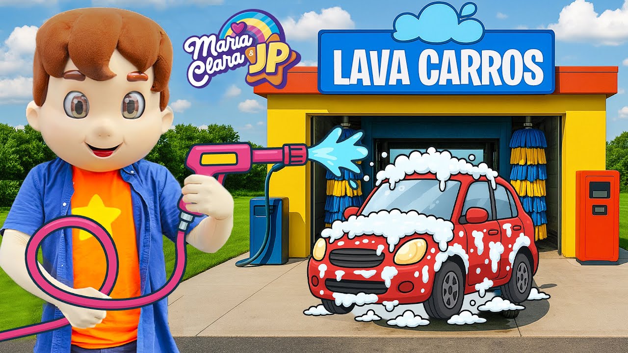 Boneco JP abre um lava jato e aprende a lidar com clientes difíceis🚗💥