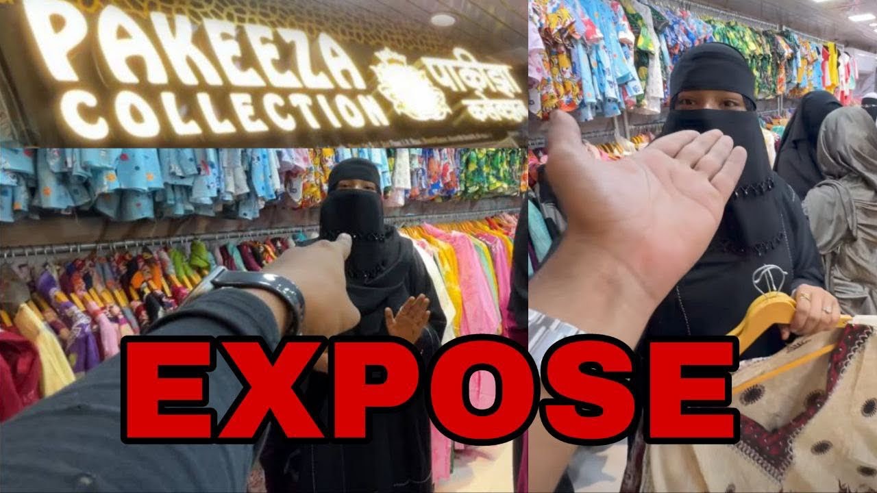 pakeeza collection, Bhendi Bazaar expose ￼