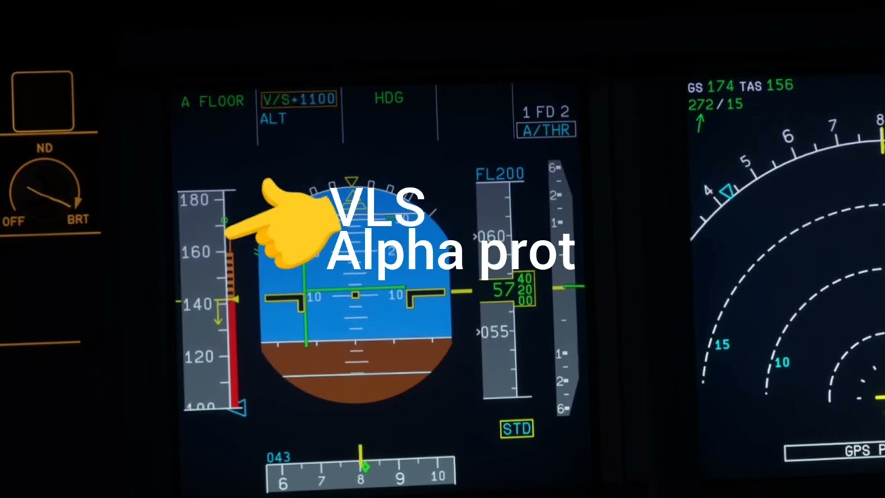 High Angle Of Attack Protection Alpha Floor protection Alpha max(TOGA LK signification) Fenix MSFS