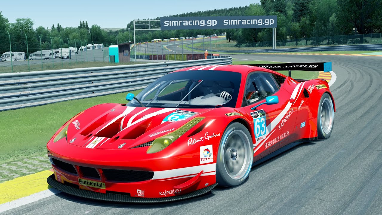 Ferrari 458 GT2 - Spa World Record 2:14:032 - Assetto Corsa
