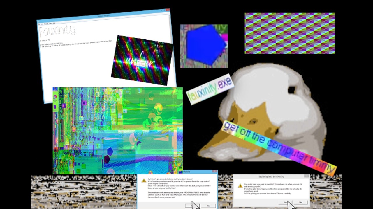 Fauxinity.exe THE CRAZIEST MALWARE I HAVE EVER SEEN!