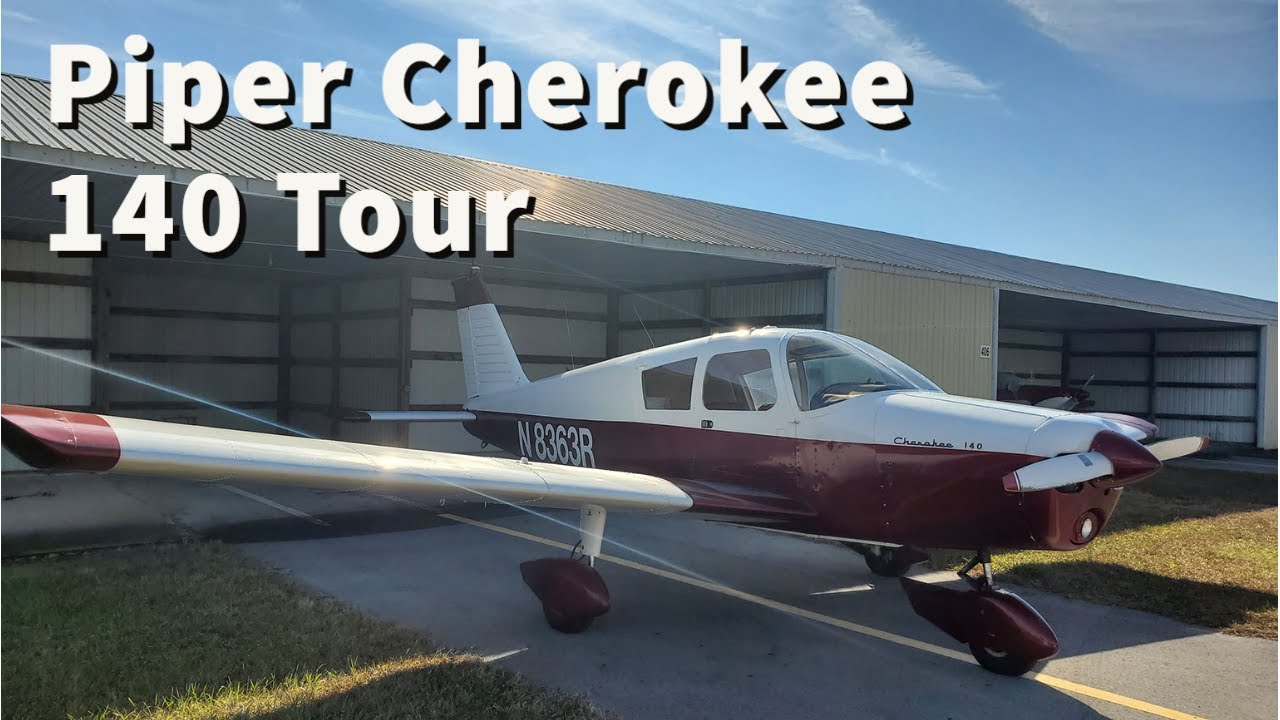 Piper Cherokee 140 Tour and Preflight