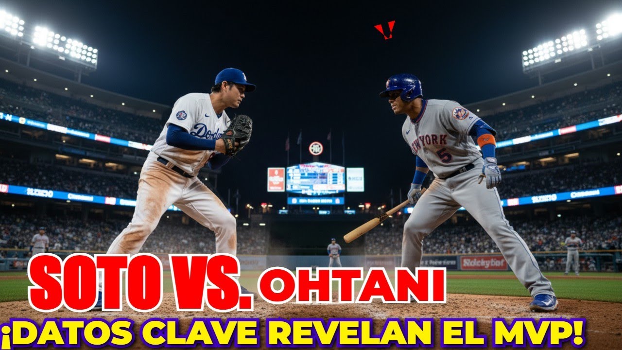 Juan Soto vs. Ohtani: Datos CLAVE que revelan al VERDADERO MVP