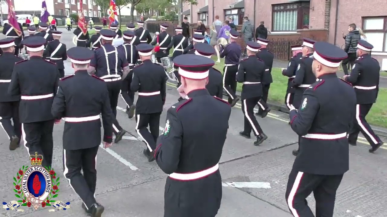 Shankill Protestant Boys FB @ Cloughfern Young Conquerors FB Memorial Parade 20/08/22