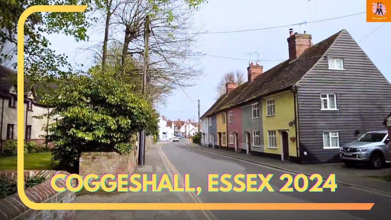 COGGESHALL ESSEX 2024 | Is this the prettiest town in Essex? | Here We Go Walks