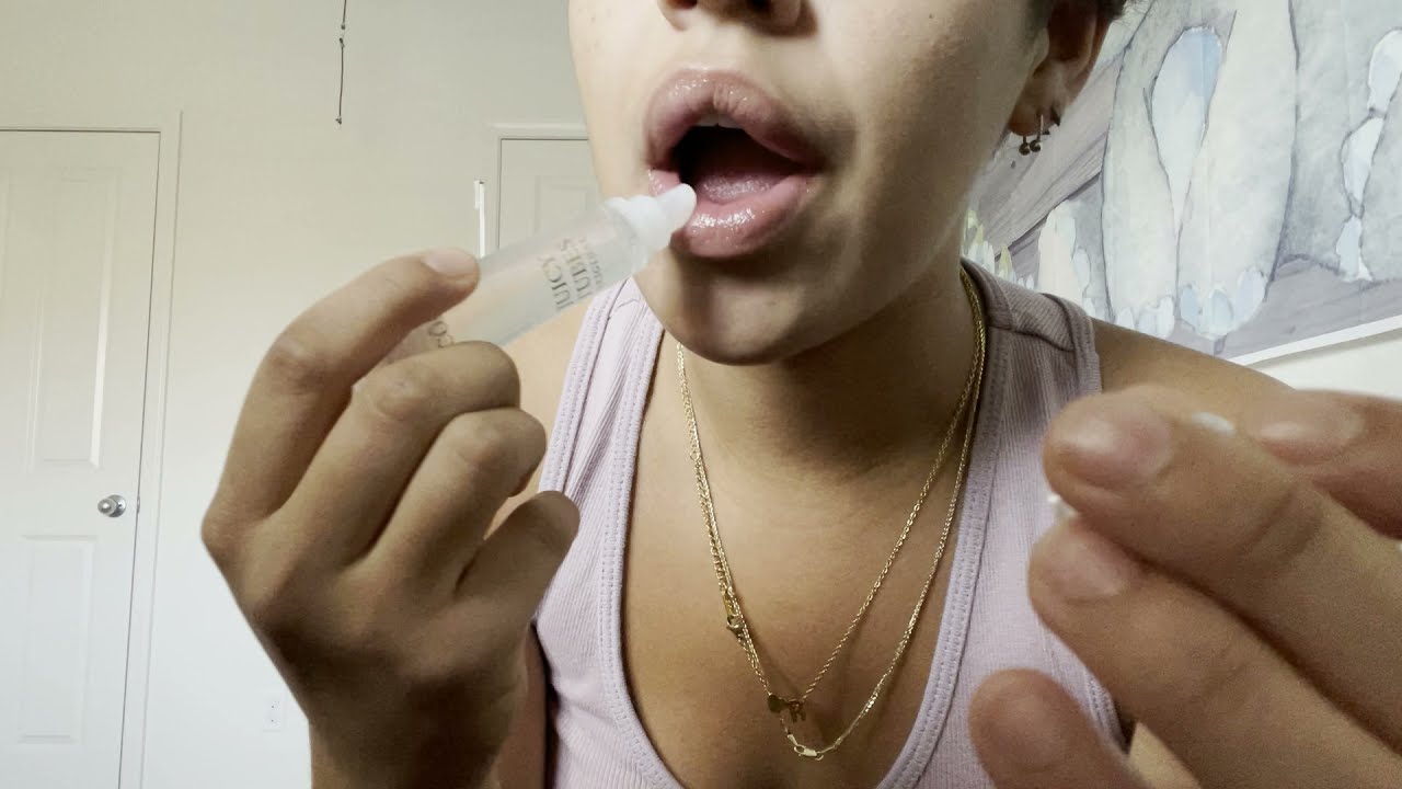 ASMR- LID SOUNDS, GUM CHEWING, LIPGLOSS