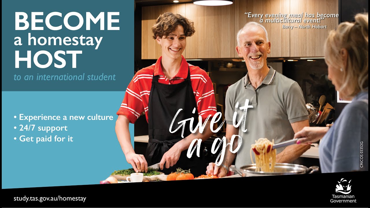 Become a homestay host for an international student.