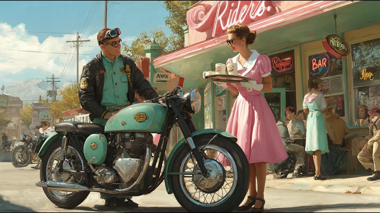 🍔 Moodytones – Riders Style (Retro Diner Music Video) 🎶