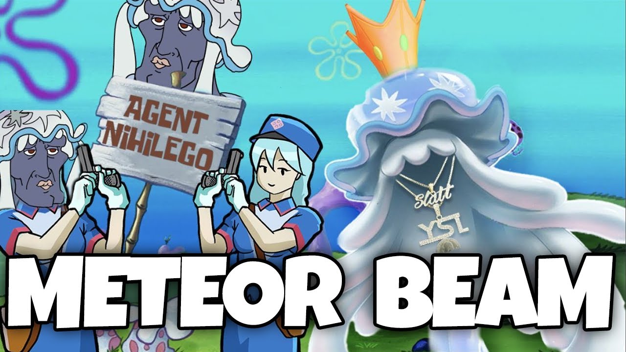 I LIED... METEOR BEAM NIHILEGO IS THE NEW LANDORUS IN POKEMON SWORD AND SHIELD DLC