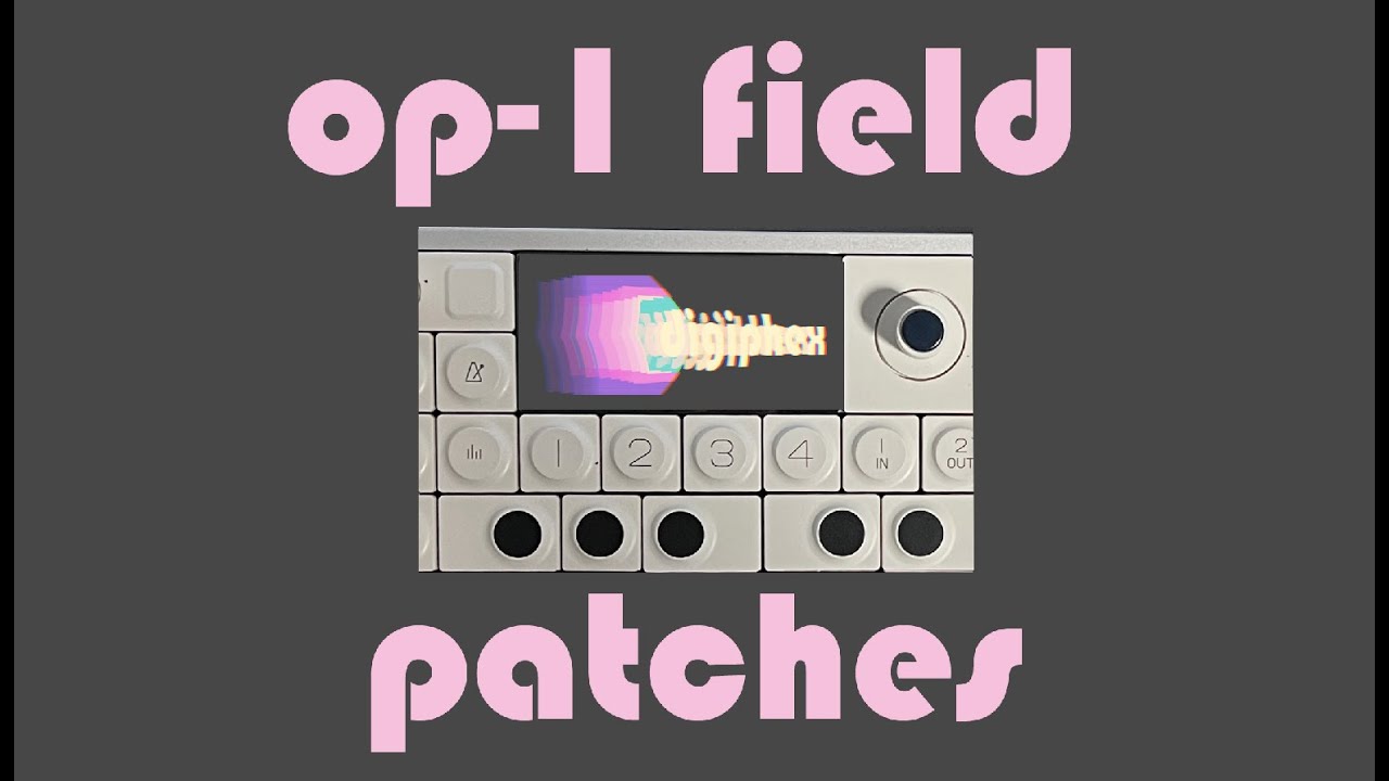 OP-1 Field Presets - BOC, AFX, Lone, Etc.